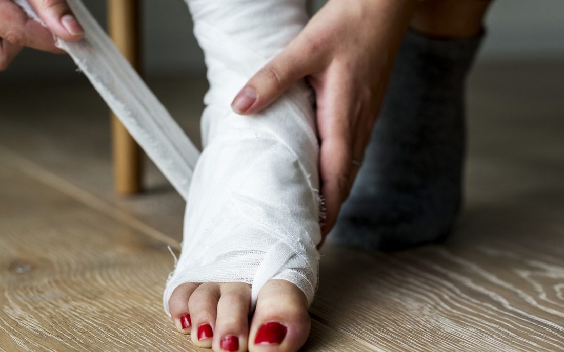 Radiografía que muestra una fractura por fragilidad